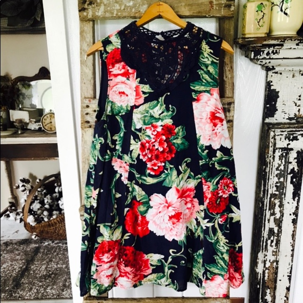 Floral Umgee tunic dress
